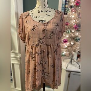 Torrid High-Low Blouse.